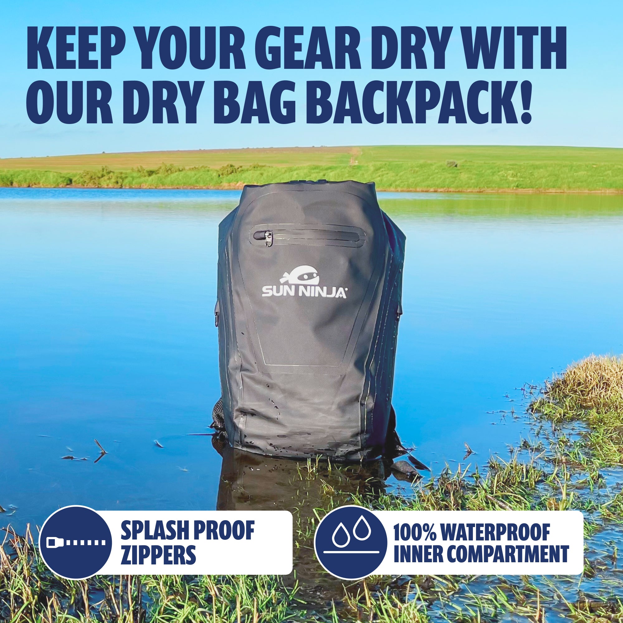 (NEW) Dry Bag Backpack