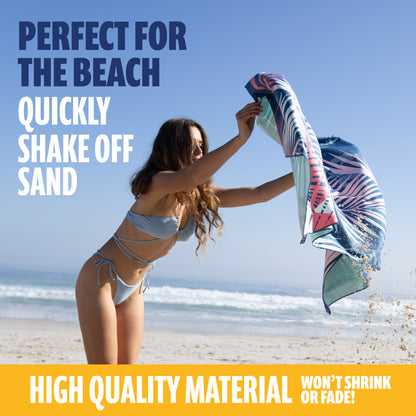 (NEW) MICROFIBER BEACH TOWEL