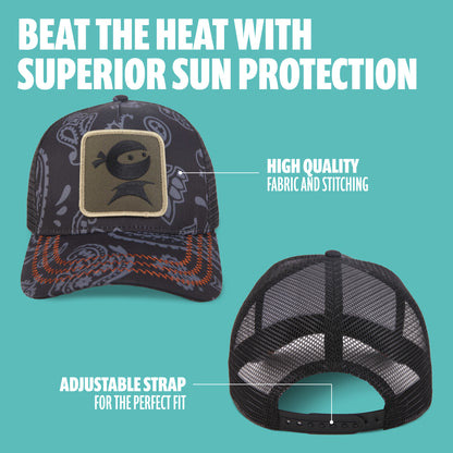 (NEW) Sun Ninja Trucker Cap